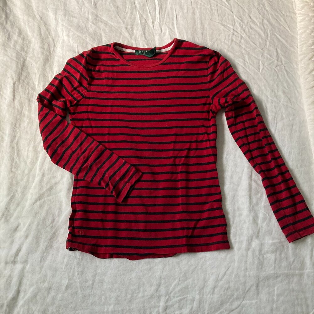 Women's size M Ralph Lauren long-sleeve tee